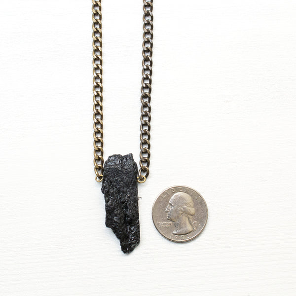 Black Tourmaline Choker - Natural Gemstone Jewelry