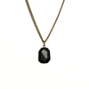 Black Tourmaline Gemstone Necklace