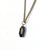 Black Tourmaline Gemstone Necklace - Raw Crystal Jewelry