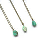 Chrysoprase Nugget Dainty Necklace - Coastal Collection