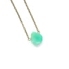 Chrysoprase Teardrop Necklace - Coastal Collection