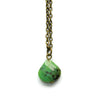 Chrysoprase Teardrop Necklace