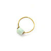 Chrysoprase Wire Ring - Coastal Collection