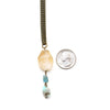 Citrine, Amazonite, and Apatite Drop Necklace - Natural Gemstone Jewelry