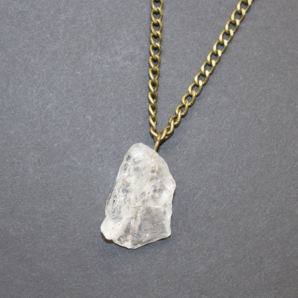 Raw Crystal Choker - Natural Gemstone Jewelry