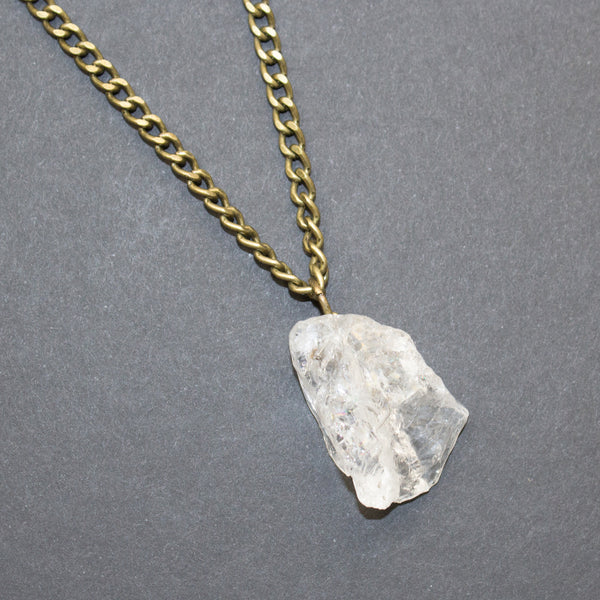 Raw Crystal Choker - Natural Gemstone Jewelry