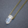 Large Crystal Point Choker - Natural Gemstone Jewelry