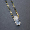 Large Crystal Point Choker - Natural Gemstone Jewelry