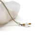 Crystal Quartz Drop Necklace - Natural Gemstone Jewelry