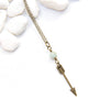 Dainty Arrow Necklace - Natural Gemstone Jewelry