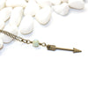 Dainty Arrow Necklace - Natural Gemstone Jewelry