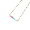 Dainty Beach Vibe Bar Necklace - Coastal Collection