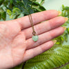 Green Aventurine Heart Necklace