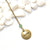 Dainty Karma and Green Aventurine Necklace - Spiritual Boho Jewelry