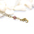 Dainty OM and Amethyst Necklace - Spiritual Boho Jewelry