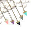 Dainty Triangle Necklace - Southwestern Jewelry