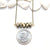 Dalmatian Jasper Bar Necklace - Natural Gemstone Necklace