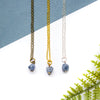 Sapphire Necklace - Raw