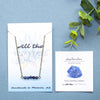 Sapphire Necklace - Bar