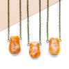 Sunstone Necklace - Geometric