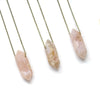 Flower Agate Double Point Necklace - Coastal Collection