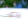 Flower Agate Double Point Necklace - Coastal Collection