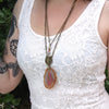 Fox and Agate Necklace - Southwestern Boho Jewelry