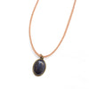 Blue Goldstone Gemstone Choker - Vegan Jewelry