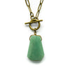 Green Aventurine Toggle Necklace