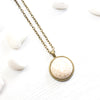 Howlite Gemstone Necklace - Natural Gemstone Jewelry