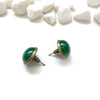 Jade Post Earrings - Natural Gemstone Jewelry