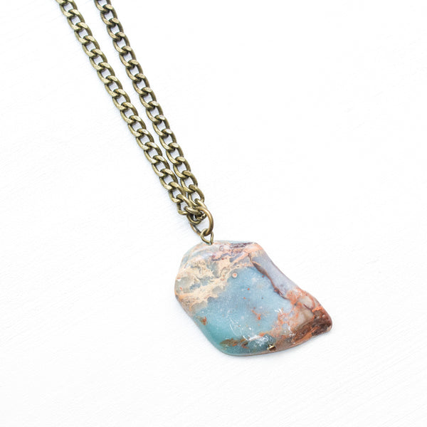 Snakeskin Jasper Choker - Natural Gemstone Jewelry