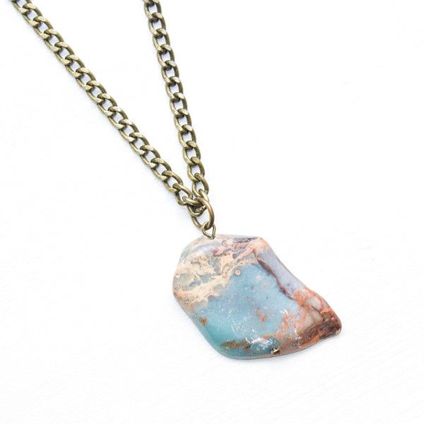 Snakeskin Jasper Choker - Natural Gemstone Jewelry