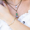 Beach Gem Drop Necklace - Coastal Collection