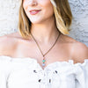 Beach Gem Drop Necklace - Coastal Collection