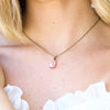 Dainty Rhodochrosite Nugget Necklace - Coastal Collection