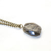 Faceted Labradorite Necklace - Natural Gemstone Jewelry