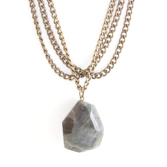 Labradorite Choker - Natural Gemstone Jewelry