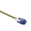 Lapis Lazuli Long Necklace - Natural Gemstone Jewelry