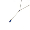 Lapis Lazuli Y Necklace - Natural Gemstone Jewelry