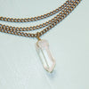 Large Crystal Point Choker - Natural Crystal Jewelry