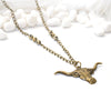 Longhorn Steer Necklace - Southwestern Boho Jewelry