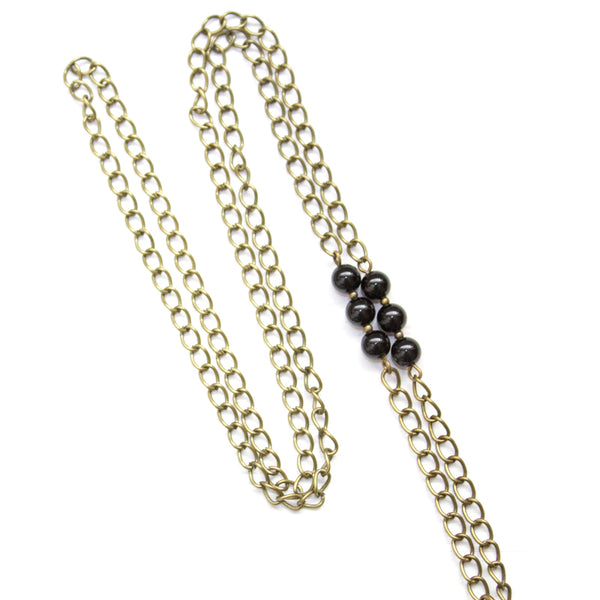 Mask Chain - Black Agate