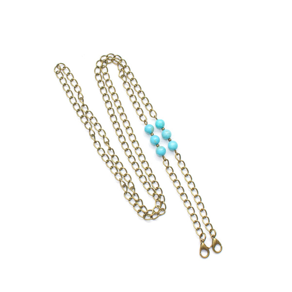 Mask Chain - Turquoise