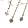 Mini Greek Cross Necklace - Natural Gemstone and Raw Crystal Jewelry