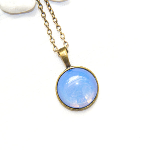 Opalite Gemstone Necklace - Gorgeous Gemstone Jewelry