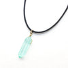 Green Aura Quartz Choker - Vegan Jewelry