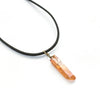 Peach Aura Quartz Choker - Vegan Jewelry