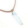 Aqua Aura Quartz Choker - Vegan Jewelry