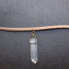 Clear Quartz Choker - Vegan Jewelry